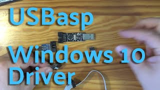 en USBasp  Windows 10 driver ATtiny85 Arduino IDE [upl. by Ardnatal131]