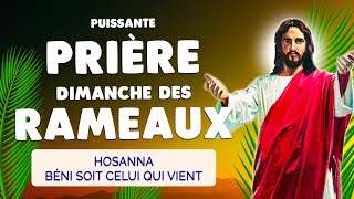 🙏 Puissante PRIÈRE des RAMEAUX 🙏 Chapelet Douloureux Dimanche des Rameaux [upl. by Nowtna167]