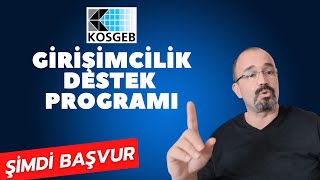 Yeni KOSGEB Girişimcilik Destek Programı [upl. by Daisey]