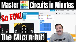 The Microbit is available in Tinkercad Circuits  So much FUN [upl. by Destinee922]