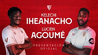 Presentación oficial de Iheanacho y Agoumé l 📡 EN DIRECTO [upl. by Aiasi]