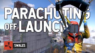 PARACHUTING OFF LAUNCH SITE  RUST [upl. by Bluefarb764]