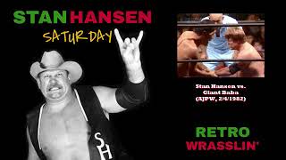 Stan Hansen Saturday Ep 13  The Lariat makes his way to All Japan Pro Wrestling [upl. by Erehpotsirhc]