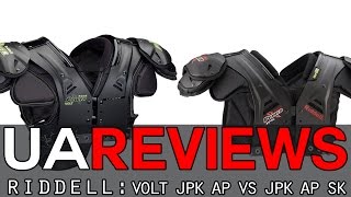 Riddell Volt JPK AP vs Riddell JPK AP SK Review [upl. by Dinin]