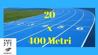 MEZZA MARATONA 2 X 10 X 400 Metri Run Fast [upl. by Adnarrim]