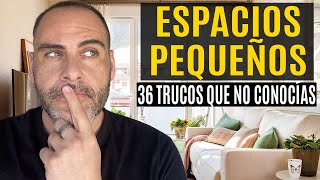 🚀DECORACIÓN de ESPACIOS PEQUEÑOS 36 Trucos eficaces  Abel de González [upl. by Ennaeed]