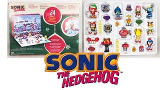 Classic Sonic the hedgehog advent calendar by Jakks pacific [upl. by Aleece336]