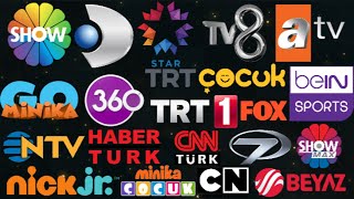 2023 Yılında En Çok İzlenen 20 Türk TV Kanalı Uydu Yayını [upl. by Tobias]