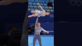 Anastasia Mishina amp Aleksandr Galliamov  Russia freestyle figure skating pair skating ice skating [upl. by Bruno]