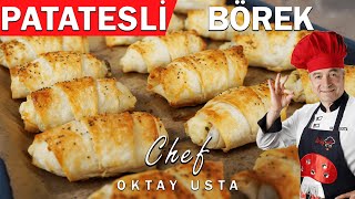 PATATESLİ BÖREK❗En Kolay En Hızlı Çıtır Çıtır Özel Sosu İle [upl. by Batty]