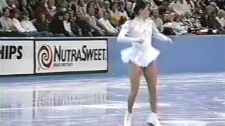 Nancy Kerrigan  1990 US Figure Skating Championships Ladies Free Skate [upl. by Auos]