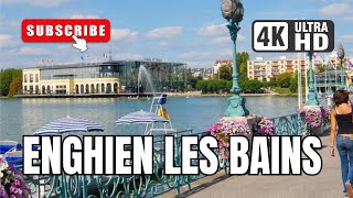 France EnghienlesBains 4K Walking Tour [upl. by Africah8]