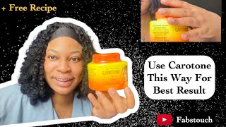 The Truth About Carotone Lotion  How To Use with Zero Side Effects  Whitening Cream Recipe [upl. by Gaut]