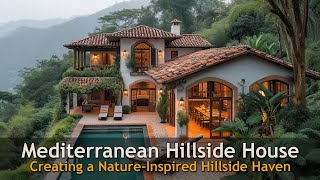 Collection of Mediterranean Marvels Hillside House Design with Wooden Details [upl. by Sanchez492]