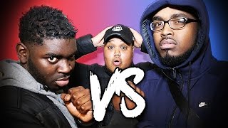 EPIC 1V1 RAP BATTLE  BLACKSCOMEDY VS DARKEST MAN [upl. by Ylicis]