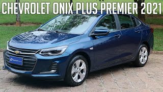 Avaliação Chevrolet Onix Plus Premier 2021 [upl. by Lonergan]