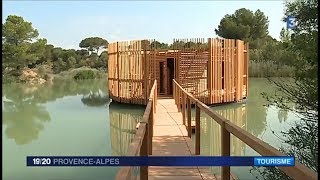 Ville de Sorgues  Les cabanes des Grands Cépages  France 3 édition 1920 du 25062017 [upl. by Bergstein315]