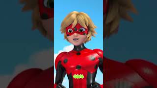 AS MELHORES PÉROLAS DE MISTER BUG E LADYNOIR 😂  MIRACULOUS 3ª TEMP  LADYBUG  Mundo Gloob Shorts [upl. by Lowis453]