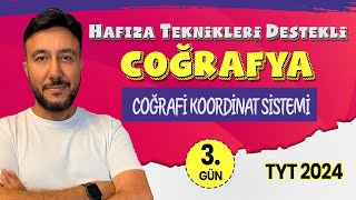 🏆 KAMPPLUS 3 GÜN  Coğrafi Koordinat Sistemi  Mehmet Eğit tyt2024 tytcografya [upl. by Neih84]