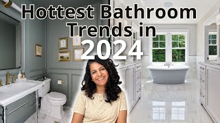 A Guide to the Hottest Bathroom Trends in 2024 🛁 🚽 [upl. by Nirek911]