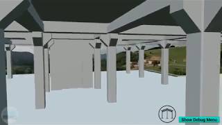 Augmented Reality  Simulation in Unreal Engine Structural BIM  Revit to UE4 ARCore Android [upl. by Torrlow]