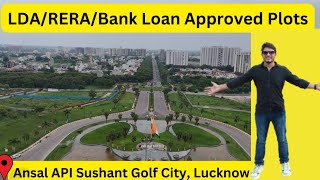 Lda Rera Approved Plots in Lucknow I Residential Plots For Sale in Sushant Golf City okasenclave [upl. by Nomzed450]