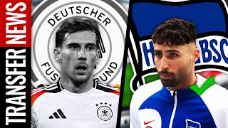 DFBABSAGE für GORETZKA HerthaHAMMER um Nader JINDAOUI Harter SCHLAG für Jadon Sancho [upl. by Areht]