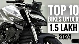 Top 10 Best Bikes Under 150 Lakh OnRoad💥2024 Best Bikes150 Lakh BikesEpic Autos Tamil [upl. by Dexter]