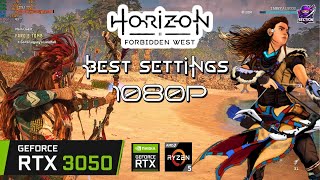 HORIZON FORBIDDEN WEST  1080pMEDIUM SETTINGS  RTX 3050 Performance Test I Lenovo Ideapad Gaming 3 [upl. by Cahilly]