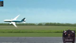 787 DreamLiner or Motion RC AL37 Equivalent RealFlight Performance Demo [upl. by Atiuqcaj824]