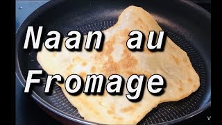 CHEESE NAAN  NAAN AU FROMAGE  PAIN INDIEN AU FROMAGE [upl. by Rennat]