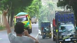 OLENG KAPTEN  L300 vs DAM TRUK [upl. by Sedecram654]