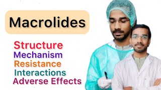 Macrolides  Structure  Mechanism  Resistance  Interaction  Adverse Effects [upl. by Rao880]