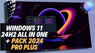 Windows 11 24h2 All in One  Pack 2024 Pro Plus  Alto Desempenho E Otimizado ✅ [upl. by Inglebert407]