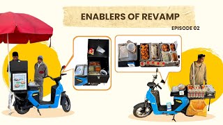 RM Buddie 25 Idli Wada business on wheels Episode 2  Revamp Moto [upl. by Nanyt]