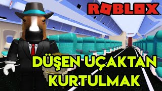 🛬 Düşen Uçaktan Kurtulmaya Çalışıyoruz 🛬  Survive A Plane Crash  Roblox Türkçe [upl. by Gainer]