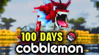 I spent 100 Days in Cobblemon and Battled to the Death [upl. by Nnaecarg958]