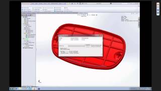 Tutorial solidworks pour injection plastique [upl. by Aryamoy41]