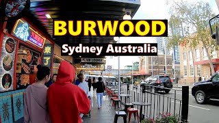 BURWOOD  SYDNEY Australia Sydney Walk [upl. by Vashtee811]