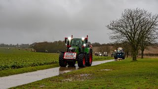 Suffolk YFC Christmas Tractor Run 2023 [upl. by Mcnully]