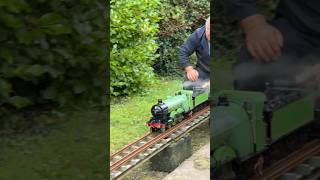 3 12” Miniature Steam Locomotive 🚂 miniaturerailway steam modelengineering modelengineer [upl. by Natasha]