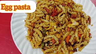 Egg pasta recipe in bangaliঘরে থাকা সামান্য কিছু উপকরণ দিয়ে বানিয়ে ফেলুন এগ পাস্তাmacaroni recipe [upl. by Broome412]