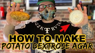 How to make PDA fast and easy Potato Dextrose Agar [upl. by Noval]