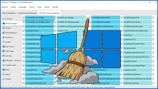 Debloat amp Tweak Windows 10 or Windows 11 with Windows 10\11 Debloater [upl. by Emelita]
