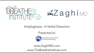 Ankyloglossia  A Verbal Dissection presented at IAOM 2017 [upl. by Nirrep]