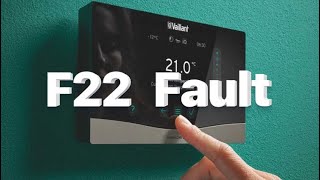 F22 fault EASY FIX  System Pressure heat pump amp boiler [upl. by Sokram944]