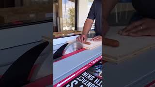 Sawstop Table Saw Hotdog Test In Slow Motion [upl. by Elokin]