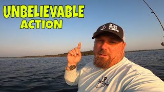 Unbelievable Fishing Adventure In A Florida River  Nonstop Action For Hours [upl. by Nattie]