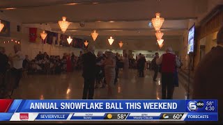 Annual Snowflake Ball returns to Knoxville this weekend [upl. by Karab]