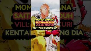 Saitama Nuduh Villain Pencuri Kentang anime reviewanime onepunchman [upl. by Renato]